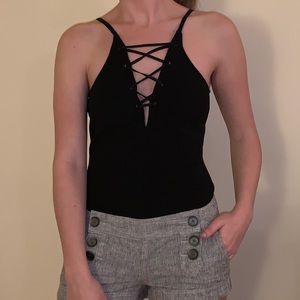 *NWT* Black Express Body Suit